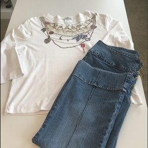 Danskin “key to the cure” top. Size XL